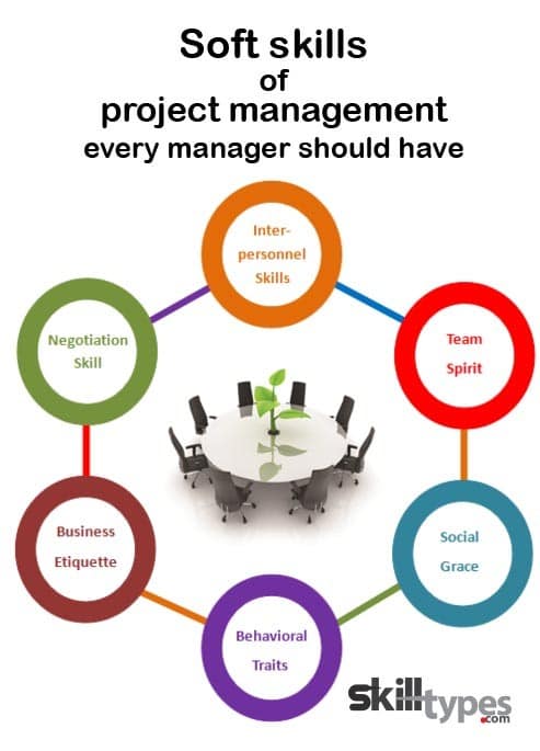 Soft skills of project management,Skilltypes.com