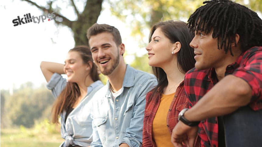 People connected with various social relationships are less likely to be depressed